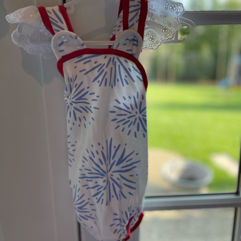 Beaufort Bonnet Fireworks Onesie